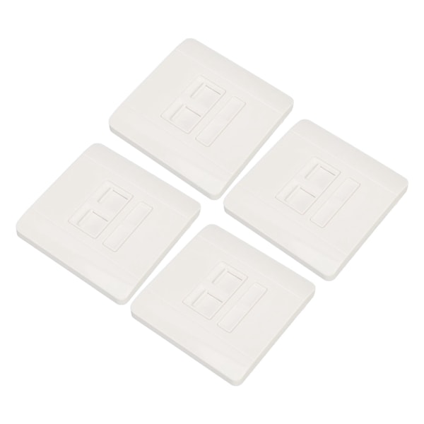 30 kpl Ethernet-seinälevy Dual Ports RJ45 RJ11 Verkkoseinäpistorasia johdotukseen