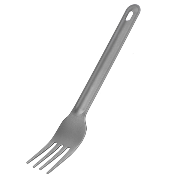 Lättvikts Slitstark Titan Spork Sked Metall Bestick Set för Utomhus Camping (Titan Gaffel)