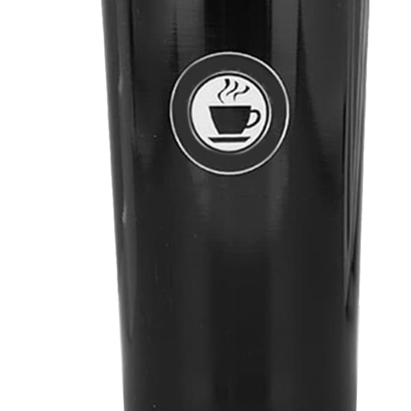 500ml Isoleret Kaffe Kop Modebærende Bærbar Springlåg Rustfrit Stål Isolering Kaffe Kande Sort