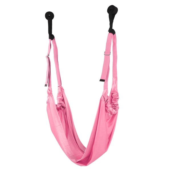 Yoga Stretch Strap Ben Talje Ryg Stretching Justerbar Rygbøjning Træning Yoga Fitness BandPink