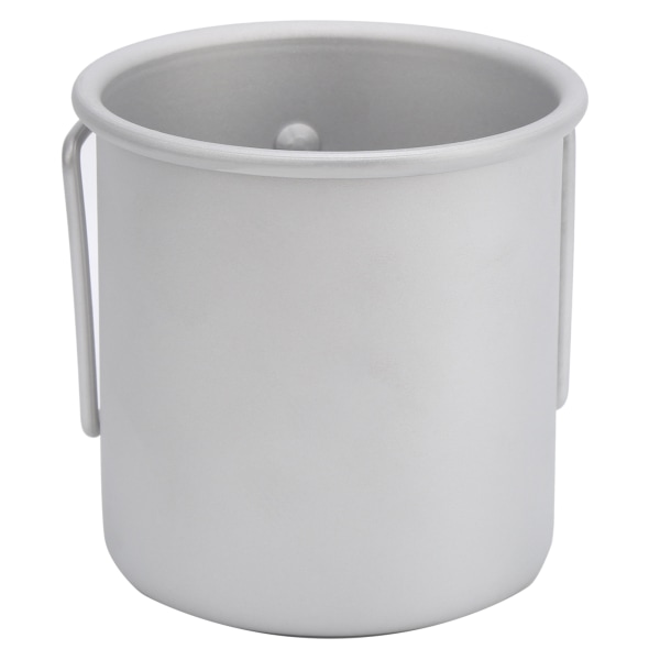 Vattenkopp med vikbart handtag Kaffemugg i aluminiumlegering för utomhuscamping picknick