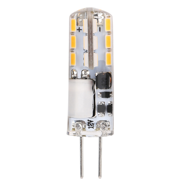 10 stk. G4 LED-pærer 24LED 1,2W Bi Pin lyskilde til hjemmets loftslampe væglampe 12V