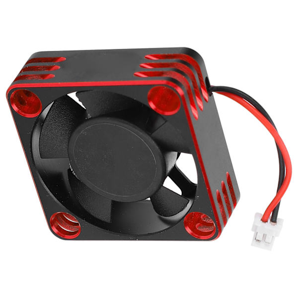 SURPASSHOBBY Elmotor Køleblæser 30x30mm 28000RPM 58V Passer til 1/10 1/12 1/8 RC bil (sort rød)