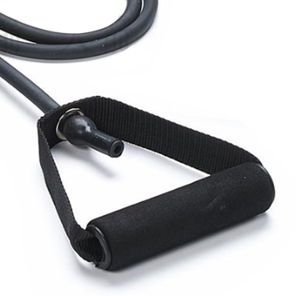 30LB TPE Raksträningsspänntråd Dragträning Fitness Elastisk Tråd Svart
