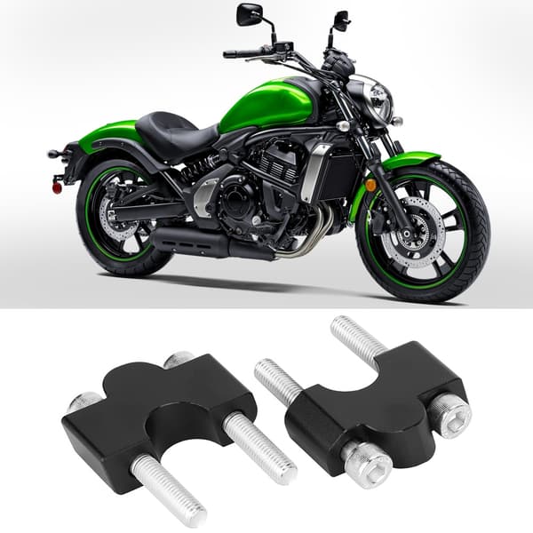 Kawasaki Vulcan S 650 VN650 2015 2018 Styr Adapter Fast Klemme Brede Risers