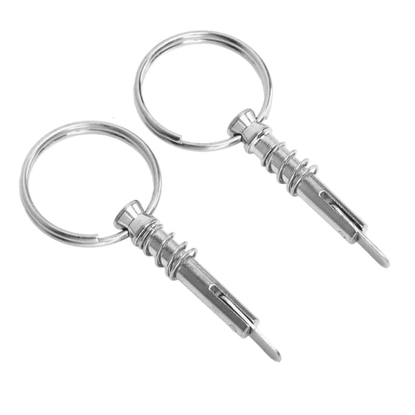 2 stk. Quick Release Pin Rustfrit Stål Marine Hardware Båd Bimini Top Pin til Skibsbygning