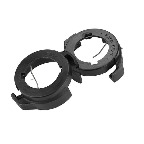 Ford Bilfrontlykt LED Pære Base Holder Adapter Par