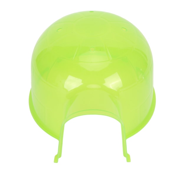Hamster Sandbadbeholder Transparent Pustende Hamster Toalett Gjemmested Smådyr Bad for Hamster Piggsvin 16x14x9cm / 6.3x5.5x3.5in