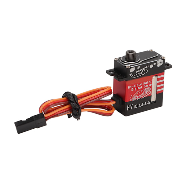 D2007MG Metallivaihteinen digitaalinen servo kestävä 180 asteen digitaalinen RC-servo RC-autolle helikopterille