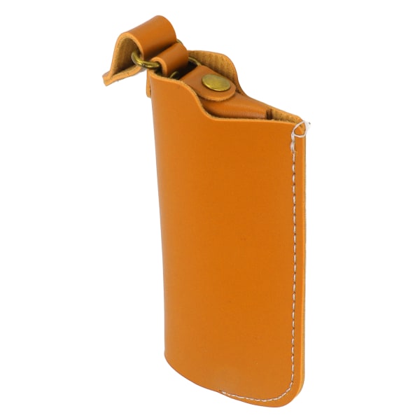 Rustikt Leather Lighter Protective Case Håndlaget Leather Lighter Protective Cover for Outdoor CampingCaramel