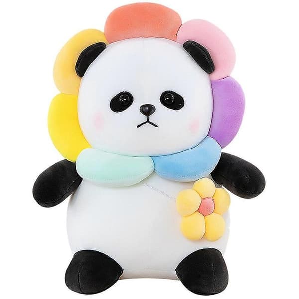 Tecknad Panda Plyschdocka Djurplyschfigur Tecknad Gosedjursdocka