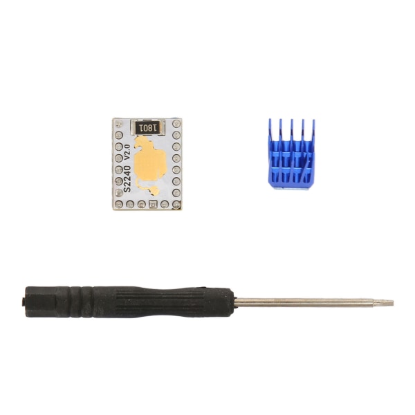 Askelmoottorin ohjain S2240 V2.0 SPI 256 Alaosasto 3A IFS 2.1A IRMS 4.5V–36V TMC2240ATJ Chip Stepper -moottoriohjain