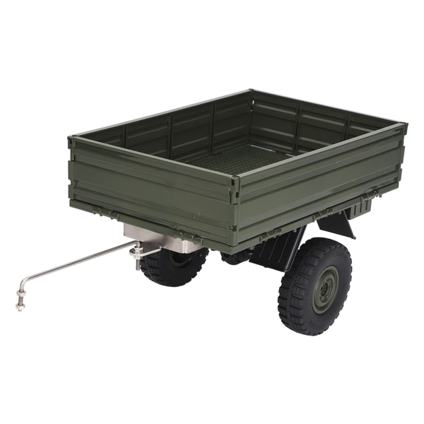 RC Car Trailer Fjärrkontroll Lasthållare för P06 Unimog Modell RC Bil Reservdelar Tillbehör Grön