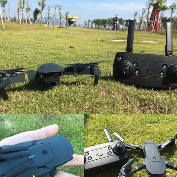Sammenleggbar Drone HD Luftfotografering Profesjonell Quadcopter Toy 1080P Fjernkontroll Flyleketøy med fast høyde