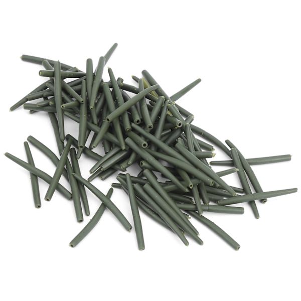 100 stk sett 36MM karpefiskerigg AntiTangle Sleeves Terminal Connect Gummislange