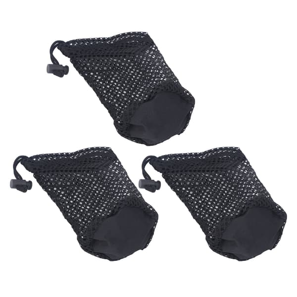 3 stk. Golf Mesh Taske Nylon Golfbold Net Taske Utility Tilbehør Organizer til 12 til 16 bolde