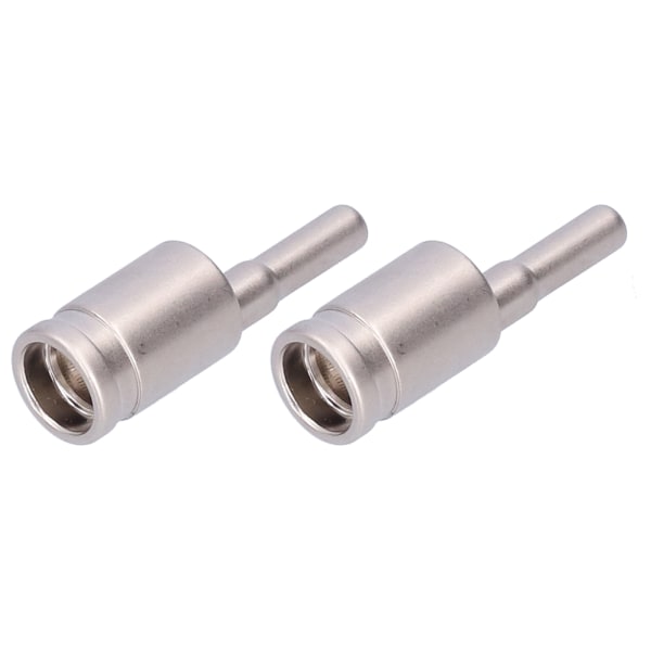 2 stk. 4GA Wire Reducer Terminal Connector Ren Kobber Nikkelbelagt til Bil Audio Forstærker