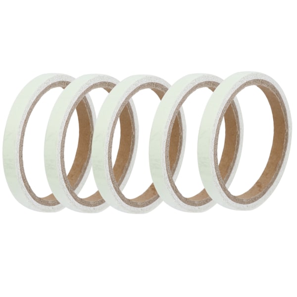10 st Luminous Tape Självhäftande Scen Fluorescerande Fosforescerande Halkskydd Dekal (Grön 1 cm x 3 meter)