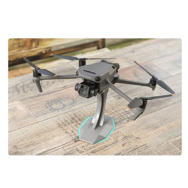 Drone Display Stand Profesjonell RC Drone Holder for Mavic 3 for Mavic 2 for Mavic Pro Mørkegrå