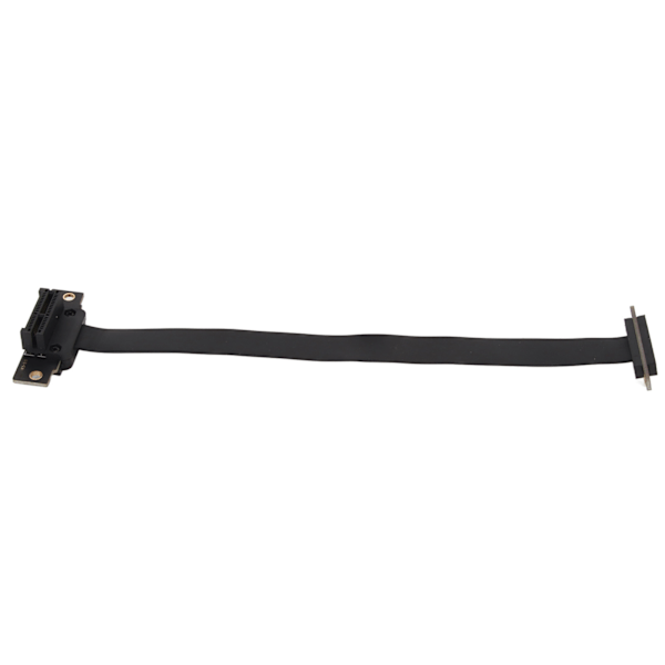 PCIE 3.0 1X Forlængerkabel Dobbelt 90 Graders Højre Vinkel PCIE 3.0 1X Riserkort Adapter Bånd Forlænger 20cm / 7.9in