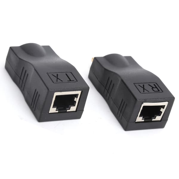 HDMI til RJ45 Adapter Extender Netværksstik Cat5e Cat6