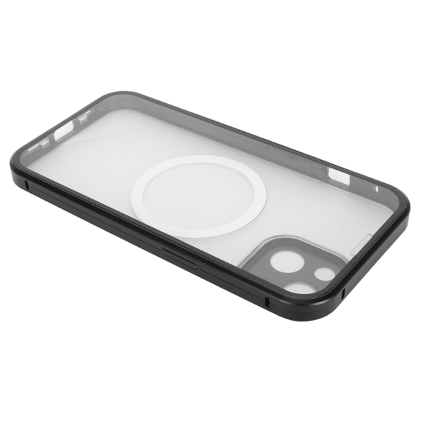 Case IPhone 13:lle Metallinen Magneettiabsorptio Iskunkestävä Cover suojakuori Kameran Linssisuojalla Sininen