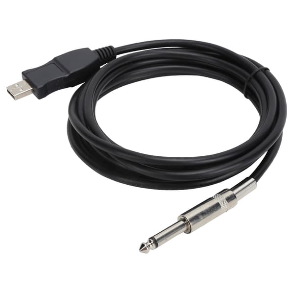 Gitar USB-kabel 3 meter Datamaskinforbindelse Elektrisk gitar Bass
