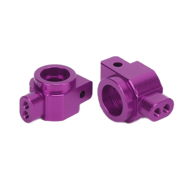 2 STK RC Bakakselholder Aluminiumslegering Bakakselholder for WLToys 104001 1/10 RC Bil Lilla