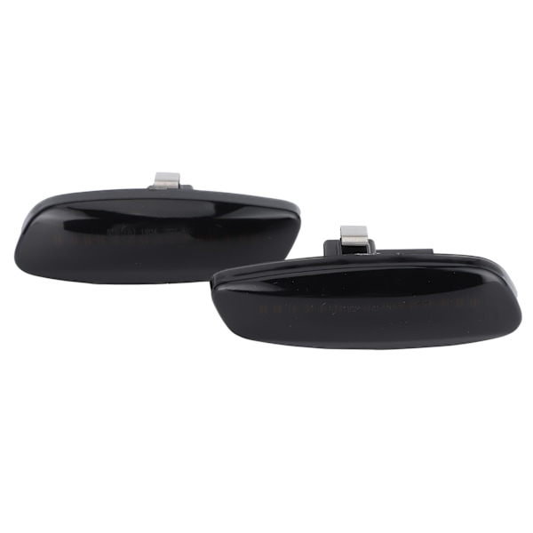 2 stk. Sidemarkerlys Fender LED Blinklys Lampe Passer til Peugeot 207 308 408 3008 5008 Røgfarvet