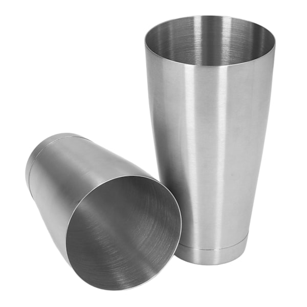 Cocktail Shaker Cup Kit i rustfrit stål - Bartender Shaking Tins Bartending Mixing Tool til bar med dobbelt bund