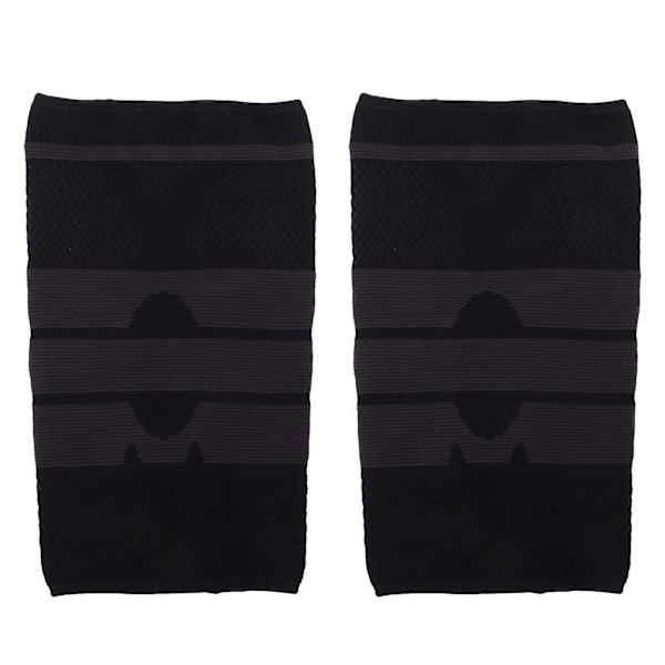 2-pack Sport Knäskydd Stickade Varma Knäskydd Skyddsutrustning för Basket Vandring Löpning KlättringL