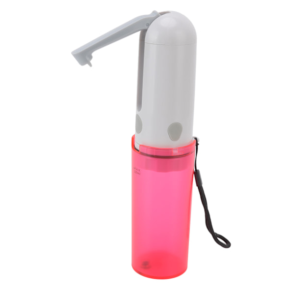 Bärbar bidé 230 ml USB-laddningsbar effektiv vattenbesparing enkel drift bärbar bidéspruta för toalett resor röd flaska