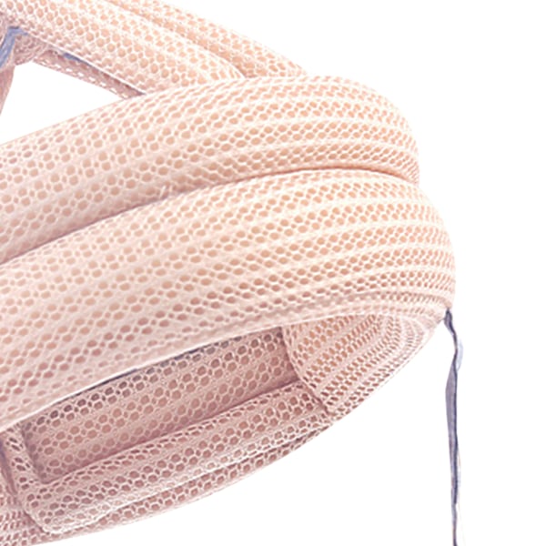 Babysikkerhedshjelm Forebygger Fald Blød Justerbar Toddler Hovedbeskyttelseshat til Krybning Gang Bamboo Dragonfly Beige