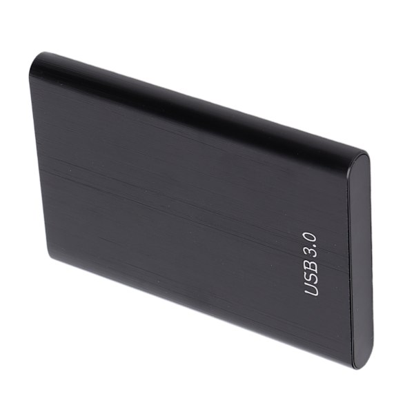 Extern hårddisk snabb dataöverföring enkel att använda bred kompatibilitet portabel USB 3.0 HDD för OS X Svart 250GB