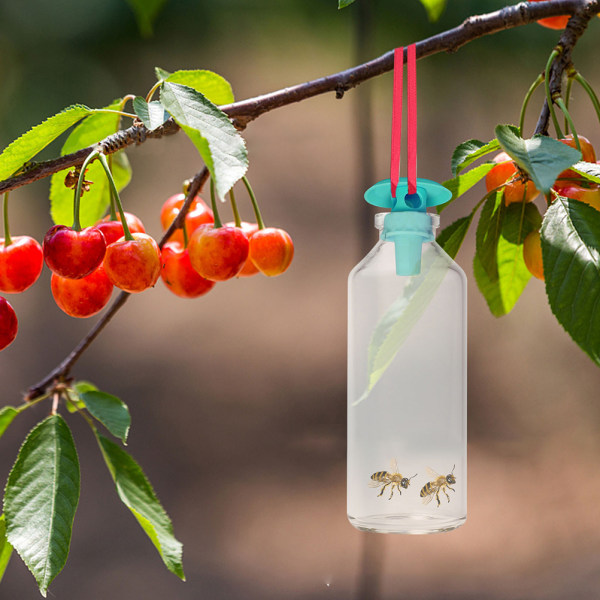 Getingfällor utomhus hängande bifälla Återanvändbar flygande insektsfälla för utomhusbruk