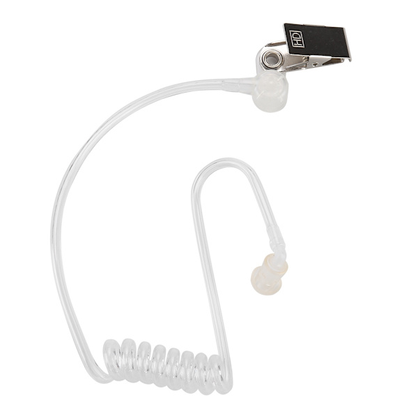 3,5 mm PTT MIC Air Conduit Walkie talkie i øret Akustisk rør øreplugg for Vertex Radio