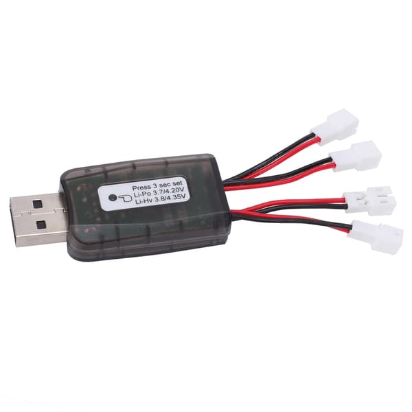CX405 USB Batterilader Litium Batterilader for RC Bil Båt Flymodell