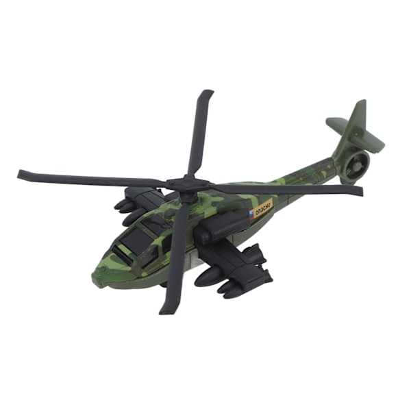 Armor Car Plane Kit Alloy Rotation Pull Back Adjustable Stimulation Armor Airplane Model Set for Children Fighter ( Green)