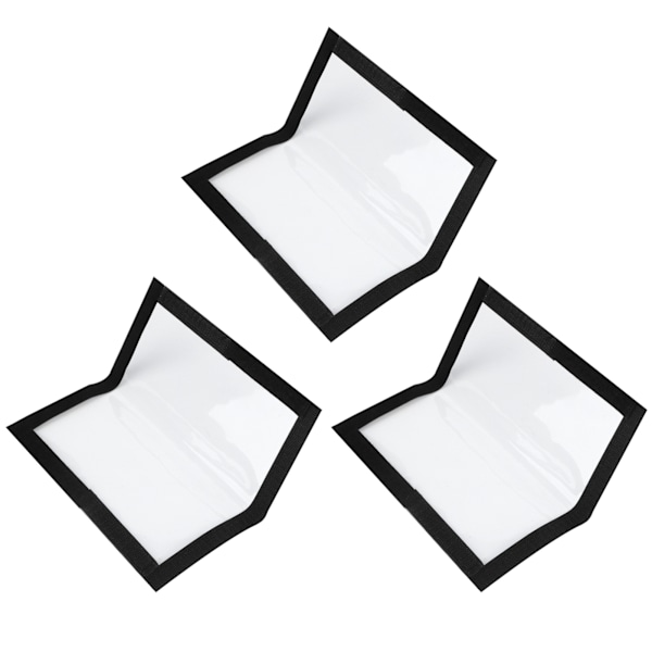 3 st PVC fiskedragsskydd krok skyddande lock skydd bete förvaring fisketillbehör