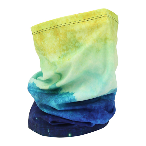 WHEEL UP Face Cover Scarf Huva Halsduk Digital Transfer Balaclava Pannband Warm Neck GaiterElf Röd