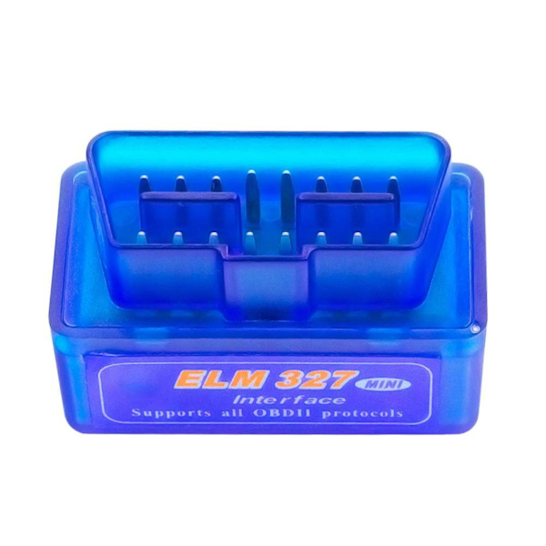 OBD2 V1.5 Bluetooth 5.1 -skanneri ELM327-autodiagnostiikkatyökaluun, yhteensopiva IOS- ja Android-autotunnistimien kanssa, sininen