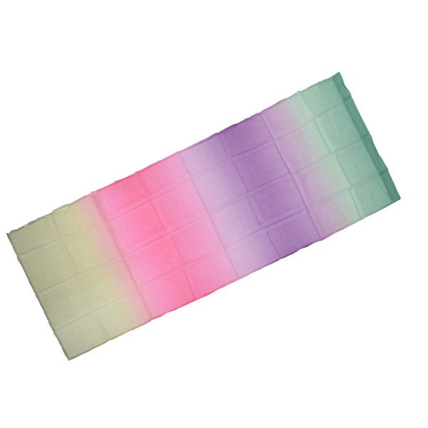 1x2,7m Gradient Fönstergas Voile Gardiner Moderna Tulle Gardiner för Sovrum Lekrum Nedre Bönpasta