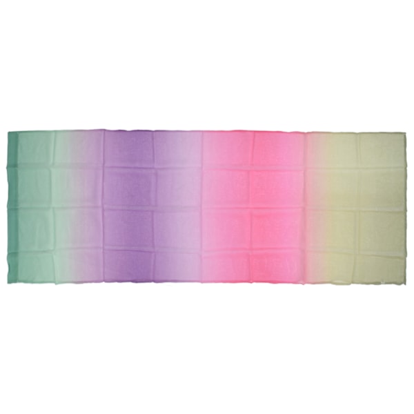 1x2,7m Gradient Fönstergas Voile Gardiner Moderna Tulle Gardiner för Sovrum Lekrum Nedre Bönpasta