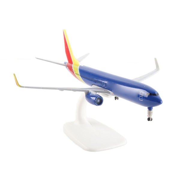 Diecast Airliner Modell Barn Vuxen Legering Simulerad Flygplan Modell Dekoration för Hemmastudie Kontor