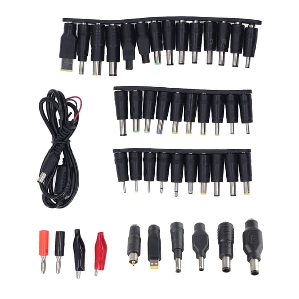 45 stk. Notebook Power Head Laptop DC Universal Strømforsyning Opladeradapter til computervedligeholdelse