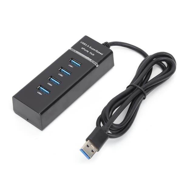 1 til 4 USB 3.0 HUB Han til Hun USB Forlænger Adapter Kabel Splitter til PC Laptop