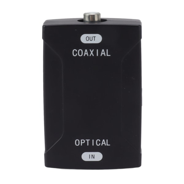 Koaxial optisk omvandlare Digital ljudomvandlare Dubbelriktad SPDIF optisk ljudadapter Repeater
