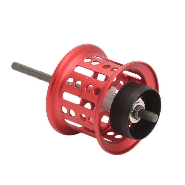 Baitcasting Fiskerulle Wire Cup Aluminiumlegering Micro Line Cup Rullespole för fiske Gör-det-själv-modifierade tillbehör Röd