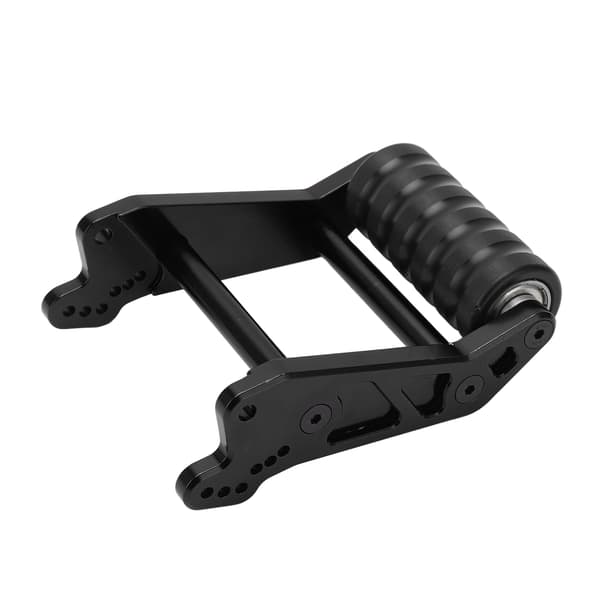 Justerbart RC-baghjul i aluminium til LOSI LMT SOLID AXLE 4WD LOS04022 1/8 RC-bil Sort