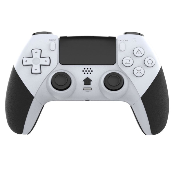 Trådlös handkontroll kompatibel med PlayStation DualShock 4 PS4 White